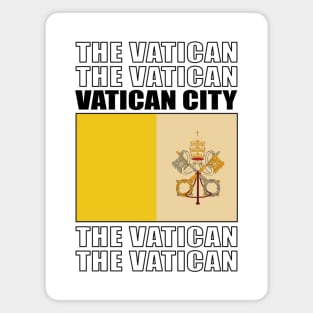 Flag of Vatican City Magnet